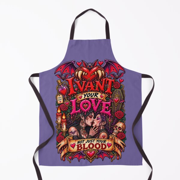 Item preview, DARK LOVE ❤️ - MONSTER ROMANCE COLLETION - VAMPIRE LOVE - I VANT YOUR LOVE - NOT JUST YOUR BLOOD - LESBIAN PRIDE v3 designed and sold by WheelieGdArt.