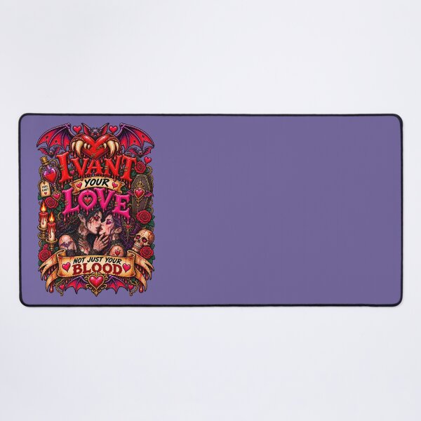 Item preview, DARK LOVE ❤️ - MONSTER ROMANCE COLLETION - VAMPIRE LOVE - I VANT YOUR LOVE - NOT JUST YOUR BLOOD - LESBIAN PRIDE v3 designed and sold by WheelieGdArt.