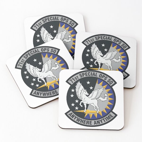 Item preview, USAF 71st Special Operations Squadron "Anywhere Anytime" Patch designed and sold by CharlieDesings.