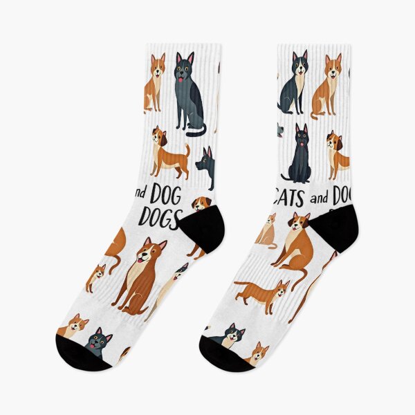 Item preview, Cute Cats and Dogs Cartoon Clipart Set designed and sold by PurposeRiseCo4.