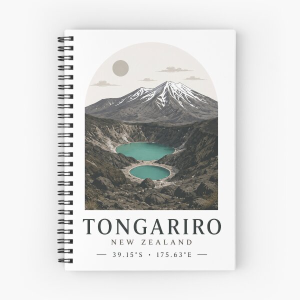 Item preview, Tongariro Coordinates designed and sold by ChicClicker.