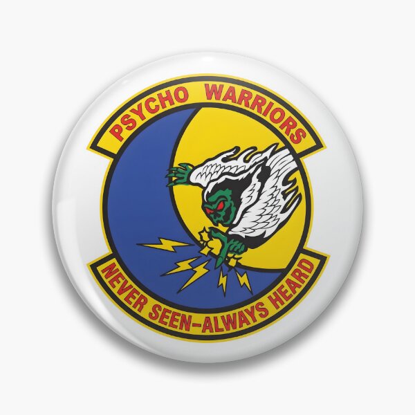 Item preview, USAF 193rd Special Operations Group "Psycho Warriors" Patch designed and sold by CharlieDesings.