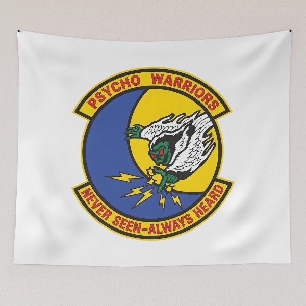Item preview, USAF 193rd Special Operations Group "Psycho Warriors" Patch designed and sold by CharlieDesings.