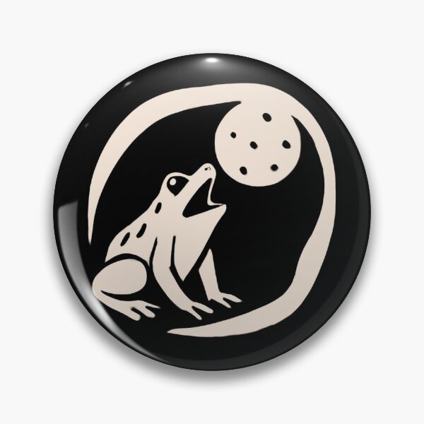 Item preview, Frog Howling At The Moon Funny Gifts For Frog Lovers designed and sold by EdithPrint.