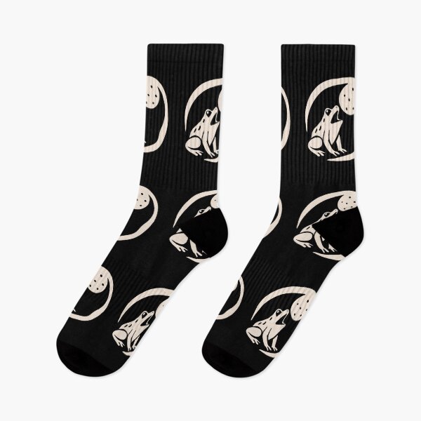 Item preview, Frog Howling At The Moon Funny Gifts For Frog Lovers designed and sold by EdithPrint.