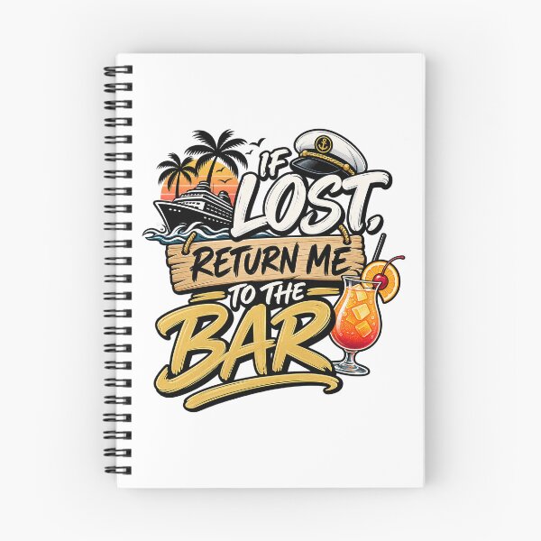 Item preview, If Lost Return to the Bar - Cruise Shirt designed and sold by RLan.