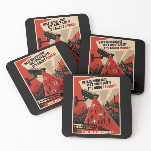 Item preview, Resist Mass Surveillance  designed and sold by abby-thorns.