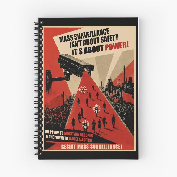 Item preview, Resist Mass Surveillance  designed and sold by abby-thorns.