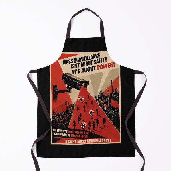 Item preview, Resist Mass Surveillance  designed and sold by abby-thorns.