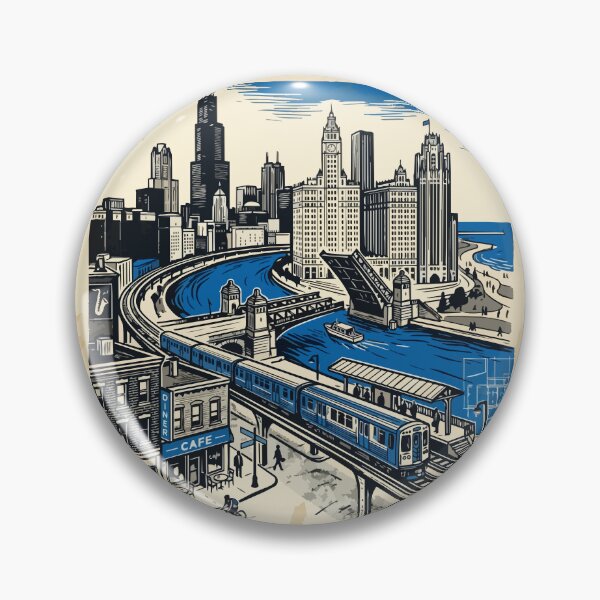 Artikelvorschau, Chicago entworfen und verkauft von Trippin-Tito's.