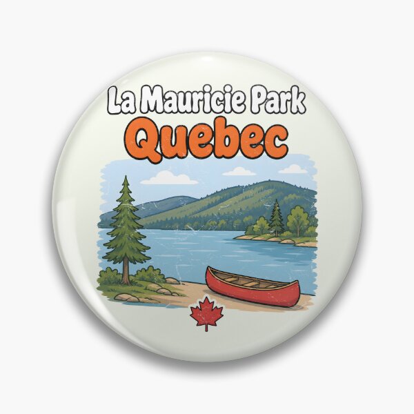 Item preview, La Mauricie Cute Lake Quebec designed and sold by HowToCanadian.