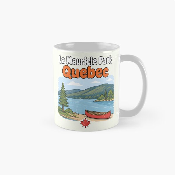 Item preview, La Mauricie Cute Lake Quebec designed and sold by HowToCanadian.