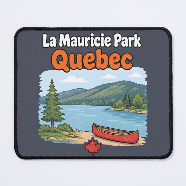 Item preview, La Mauricie Cute Lake Quebec designed and sold by HowToCanadian.