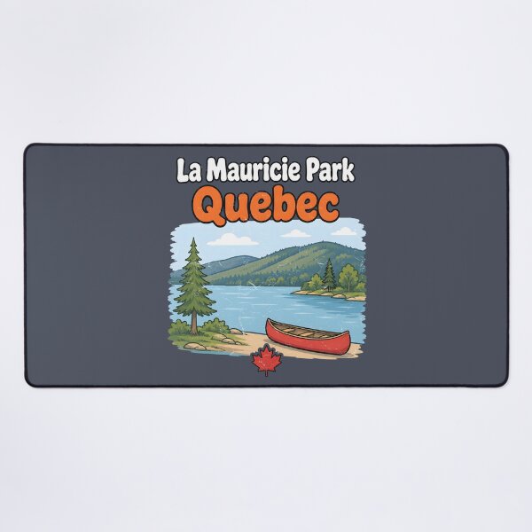 Item preview, La Mauricie Cute Lake Quebec designed and sold by HowToCanadian.