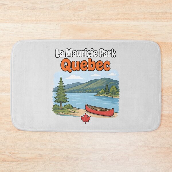 Item preview, La Mauricie Cute Lake Quebec designed and sold by HowToCanadian.