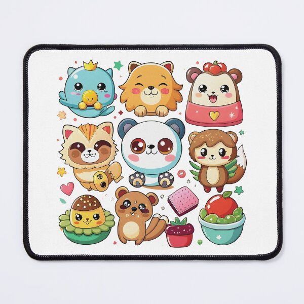 Item preview, Adorable Kawaii Animal & Sweet Treat Sticker Collection designed and sold by ralietamartani.