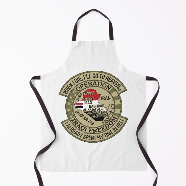 Item preview, Operation Iraqi Freedom Veteran "Time in Hell" Commemorative Patch designed and sold by CharlieDesings.