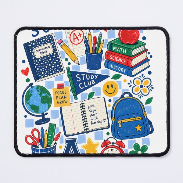 Item preview, Cute School Study Club Collage  designed and sold by SurrealSproutz.