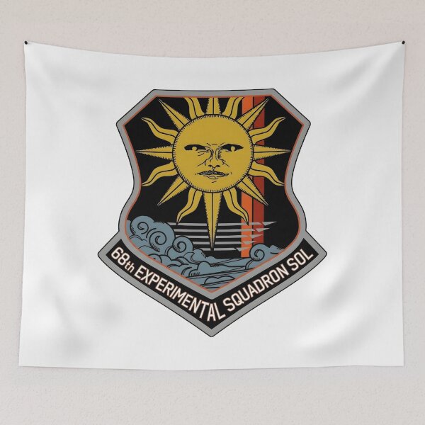 Item preview, USAF 68th Experimental Squadron Sol Crest Patch designed and sold by CharlieDesings.