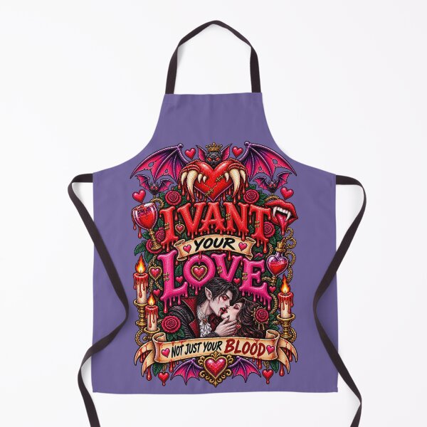 Item preview, DARK LOVE ❤️ - MONSTER ROMANCE COLLETION - VAMPIRE LOVE - I VANT YOUR LOVE - NOT JUST YOUR BLOOD v3 designed and sold by WheelieGdArt.