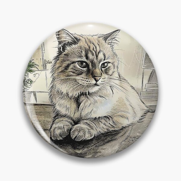 Item preview, Cat, animals, cooking, a reflection of myself designed and sold by citrarts.