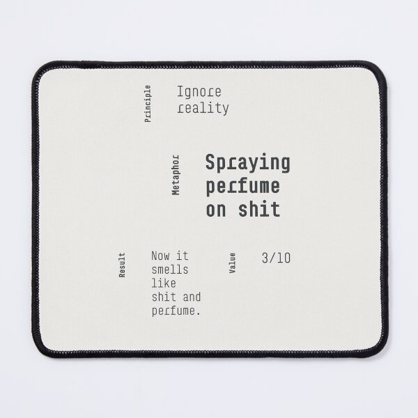 Item preview, Crisis Of Meaning phrases with meaning Typography Poster designed and sold by drTerrens.