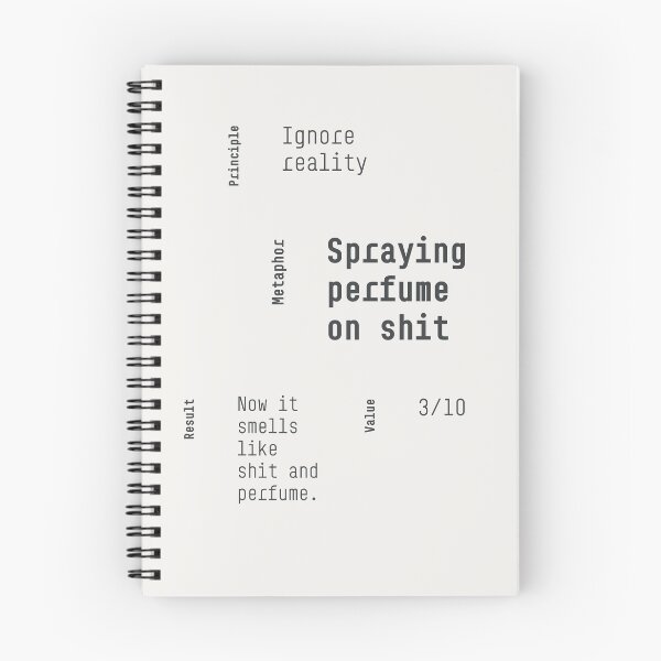 Item preview, Crisis Of Meaning phrases with meaning Typography Poster designed and sold by drTerrens.