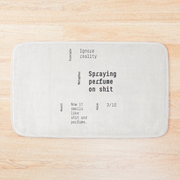 Item preview, Crisis Of Meaning phrases with meaning Typography Poster designed and sold by drTerrens.