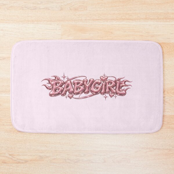 Item preview, Babygirl Rose Chrome Bubble Text designed and sold by Inkworksbyshery.