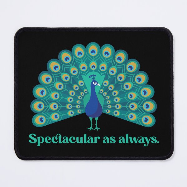 Item preview, Majestic Peacock Spectacular As Always Typography Logo designed and sold by ZUMERI.