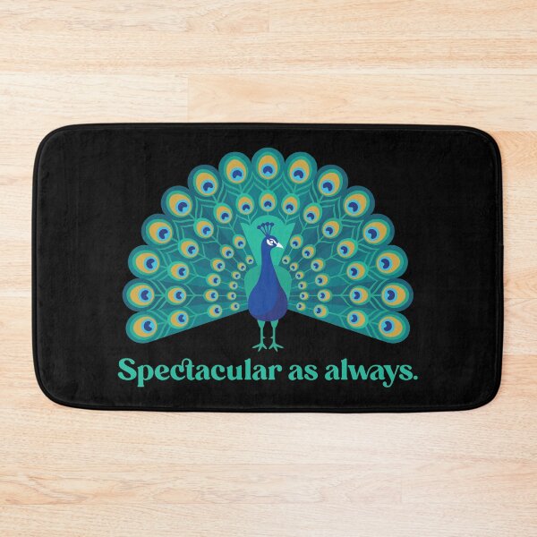 Item preview, Majestic Peacock Spectacular As Always Typography Logo designed and sold by ZUMERI.