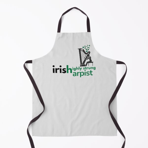 Item preview, Amusing Irish Highly Strung Harpist. designed and sold by MPC-Mince-Pies.