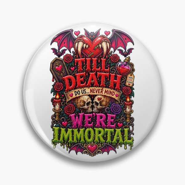 Item preview, DARK LOVE ❤️ - MONSTER ROMANCE COLLETION - VAMPIRE LOVE - TILL DEATH DO US - NEVERMIND - WE'RE IMMORTAL designed and sold by WheelieGdArt.