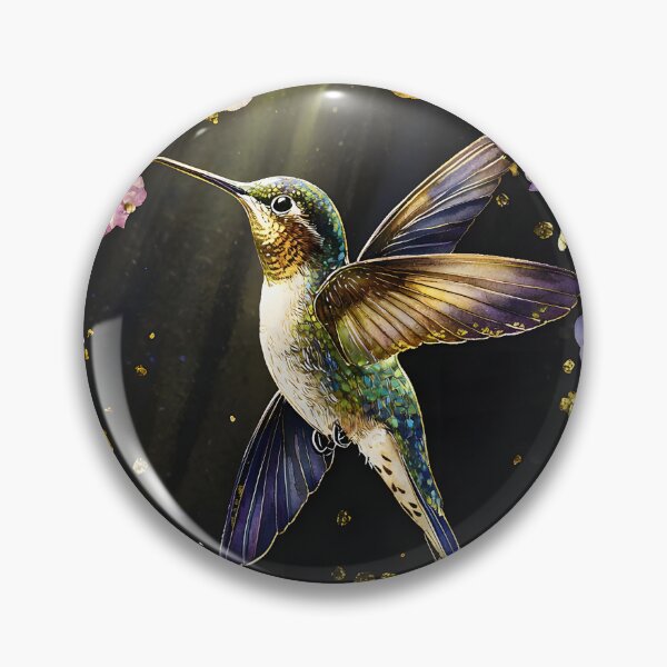 Item preview, 3d Render Of Watercolor Hummingbird Digital Art designed and sold by Checho30.