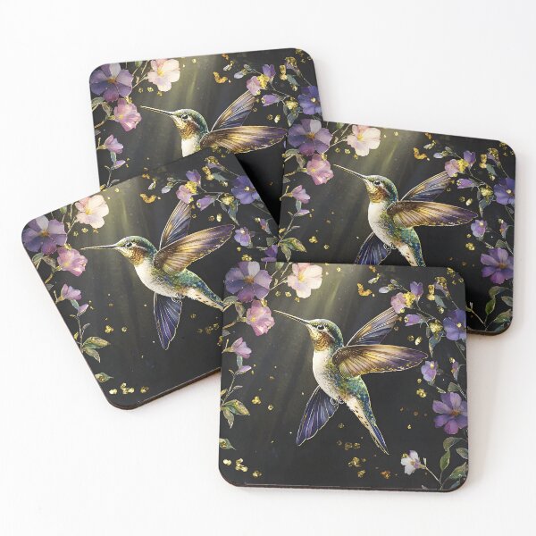 Item preview, 3d Render Of Watercolor Hummingbird Digital Art designed and sold by Checho30.