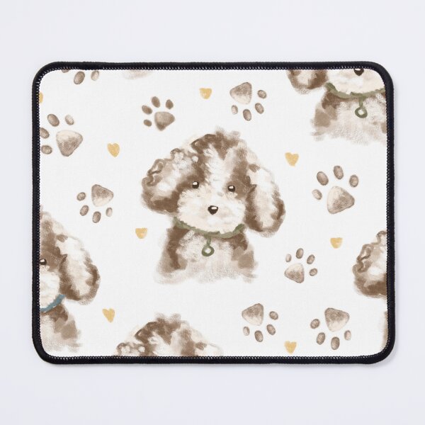 Item preview, Cute maltipoo puppy hand drawn pattern designed and sold by Aleksse.