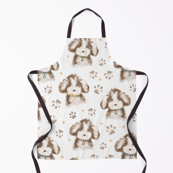 Item preview, Cute maltipoo puppy hand drawn pattern designed and sold by Aleksse.