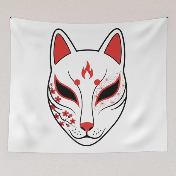 Item preview, Fox mask designed and sold by AnonimusDesigns.