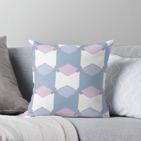 Artikelvorschau, Pastellrosa und blaues geometrisches Pastellmuster entworfen und verkauft von SbRandomLab.
