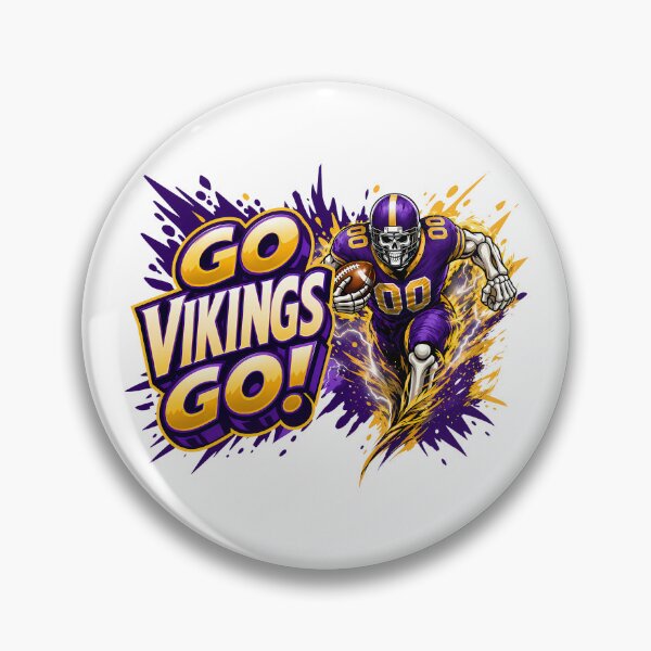 Item preview, Go Vikings Go! Minnesota Vikings Football Fan #0092 designed and sold by GLUVY-THEME.