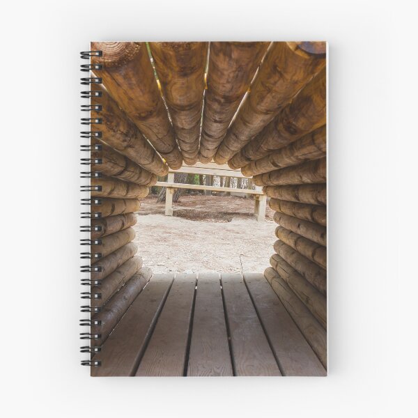 Item preview, Wooden Tunnel Structure in a Scenic Outdoor Playground Area designed and sold by Nmallia.