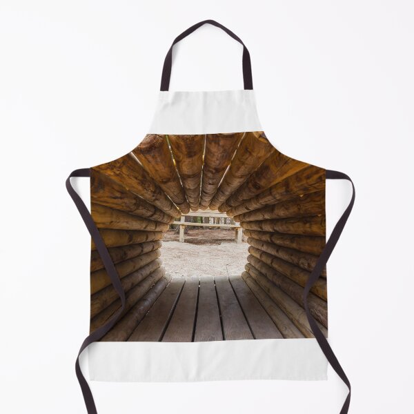 Item preview, Wooden Tunnel Structure in a Scenic Outdoor Playground Area designed and sold by Nmallia.