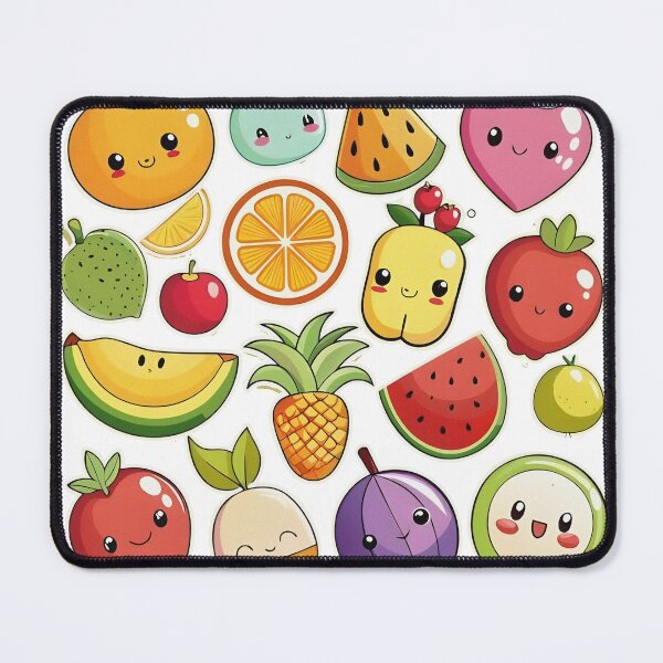 Item preview, Vibrant Cartoon Fruit Doodles and Slices Collection designed and sold by ralietamartani.