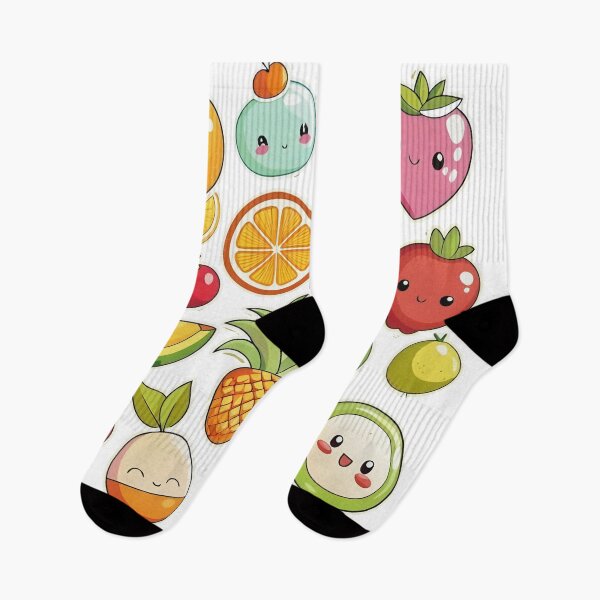 Item preview, Vibrant Cartoon Fruit Doodles and Slices Collection designed and sold by ralietamartani.