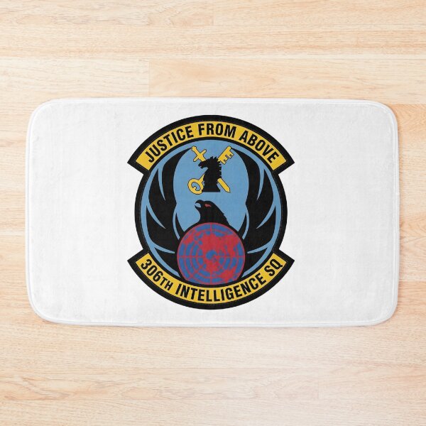 Item preview, USAF 306th Intelligence Squadron "Justice From Above" Patch designed and sold by CharlieDesings.