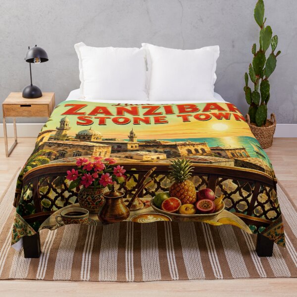 Item preview, Zanzibar Stone Town - Scenic Travel Destinations designed and sold by LSVart.