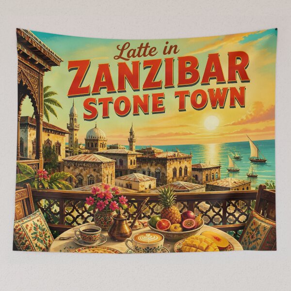 Item preview, Zanzibar Stone Town - Scenic Travel Destinations designed and sold by LSVart.