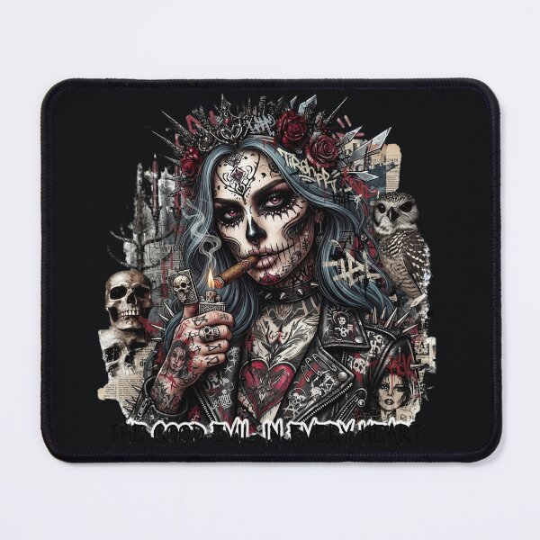 Item preview, Sugar Skull Queen Lighter Owl designed and sold by Voodoo Store Paranormal Collections.