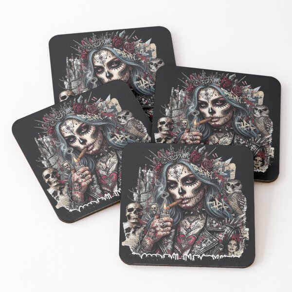 Item preview, Sugar Skull Queen Lighter Owl designed and sold by Voodoo Store Paranormal Collections.