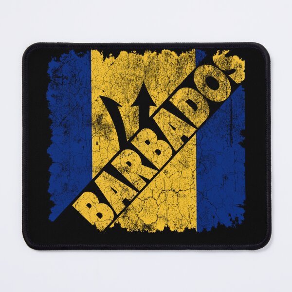 Item preview, Vintage Barbados Flag Barbadian Pride Broken Caribbean Heritage Retro Design designed and sold by Flag Outfit.